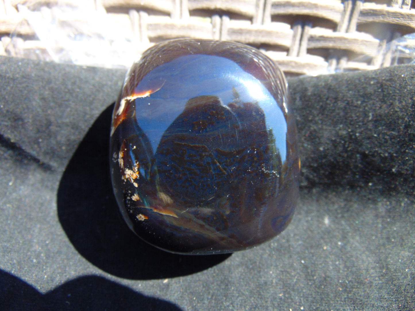 146 gram Shaped Square Block Fully Drilled Polished  Indonesian Amber for Healing 26bf49