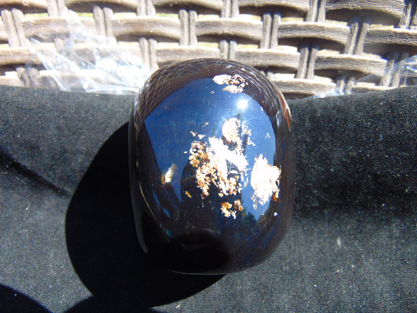 146 gram Shaped Square Block Fully Drilled Polished  Indonesian Amber for Healing 26bf49