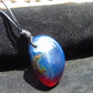 7 gr Pendant 33x21x19 mm Indonesian Blue Amber for Healing 25A457