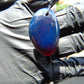 7 gr Pendant 33x21x19 mm Indonesian Blue Amber for Healing 25A457