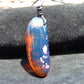 7 gr Pendant 44x17x15 mm Indonesian Crystal Blue Amber for Healing 25A444
