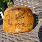 276 gram Polished Indonesia Yellow Fragrance Amber for Healing KM7