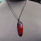 7 gr Pendant 44x17x15 mm Indonesian Crystal Blue Amber for Healing 25A444