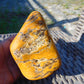 276 gram Polished Indonesia Yellow Fragrance Amber for Healing KM7