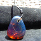 11 gr Pendant 35x28x22 mm Indonesian AAA Crystal Blue Amber for Healing 25A461