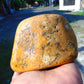 276 gram Polished Indonesia Yellow Fragrance Amber for Healing KM7