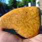 276 gram Polished Indonesia Yellow Fragrance Amber for Healing KM15