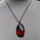 7 gr Pendant 31x22x17 mm Indonesian Inclusion Blue Red Amber for Healing 25A469