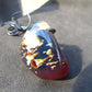 36 gram Big Pendant Indonesian Blue White Amber for Healing PF1