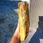 1163 gram Polished Indonesia Yellow Fragrance Amber for Healing KM21