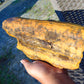1163 gram Polished Indonesia Yellow Fragrance Amber for Healing KM21