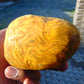 367 gram Polished Indonesia Yellow Fragrance Amber for Healing KM20