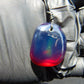 9 gr Pendant 33x27x16 mm Indonesian Blue Amber for Healing 25A454