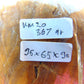367 gram Polished Indonesia Yellow Fragrance Amber for Healing KM20