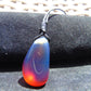6 gr Pendant 33x21x17 mm Indonesian Blue Amber for Healing 25A474