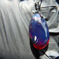 6 gr Pendant 35x20x15 mm Indonesian Crystal Blue Amber for Healing 25A439