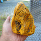 300 gram Polished Indonesia Yellow Fragrance Amber for Healing KM3