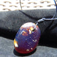 14 gr Pendant 36x27x25 mm Indonesian Blue Amber for Healing 25A462