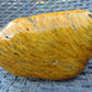 522 gram Polished Indonesia Yellow Fragrance Amber for Healing KM9