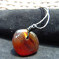 10 gr Pendant 29x27x21 mm Indonesian Blue Red Amber for Healing 25A453