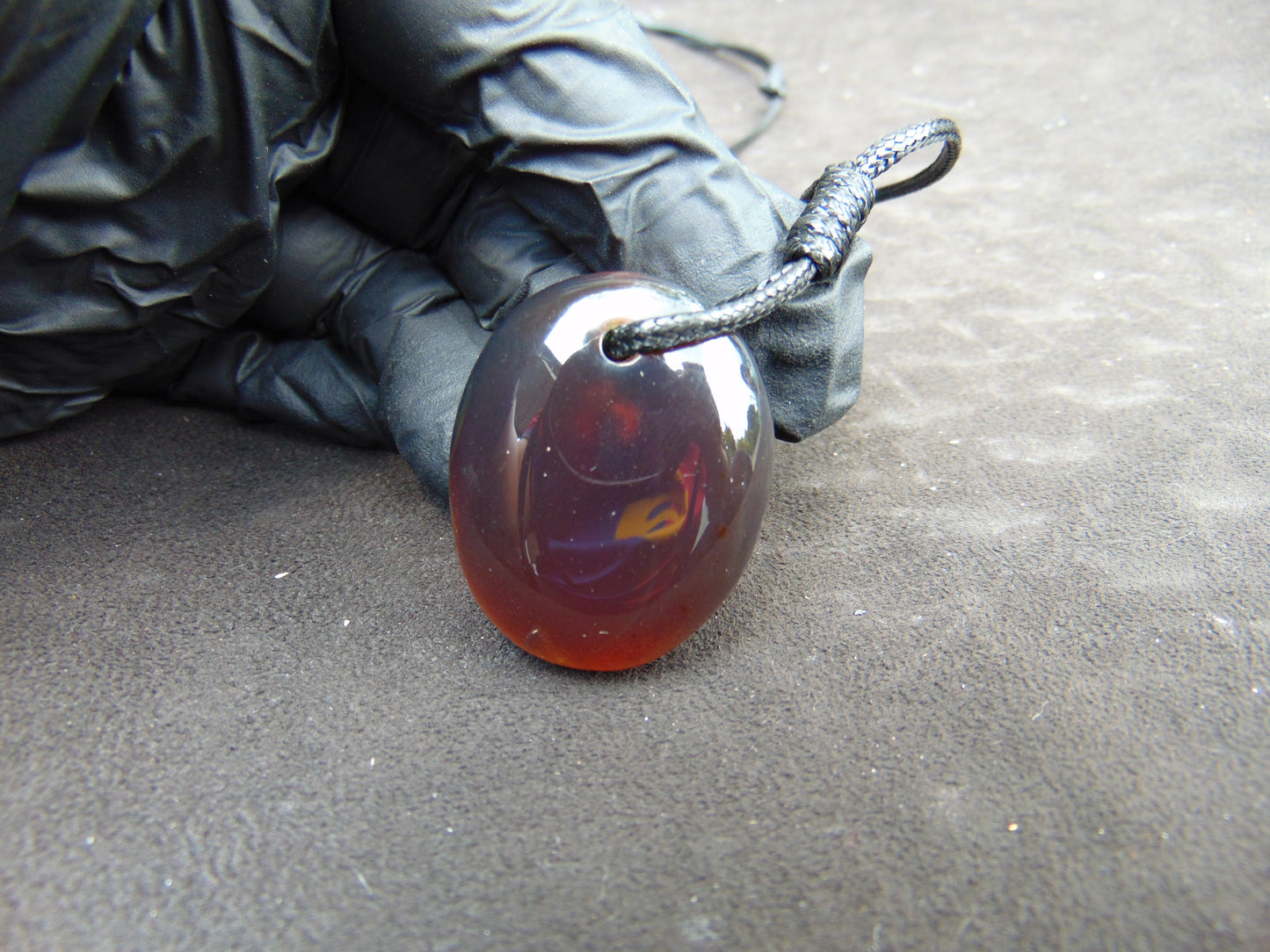 11 gr Pendant Indonesian Blue Amber for Healing PC45