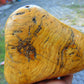 522 gram Polished Indonesia Yellow Fragrance Amber for Healing KM9