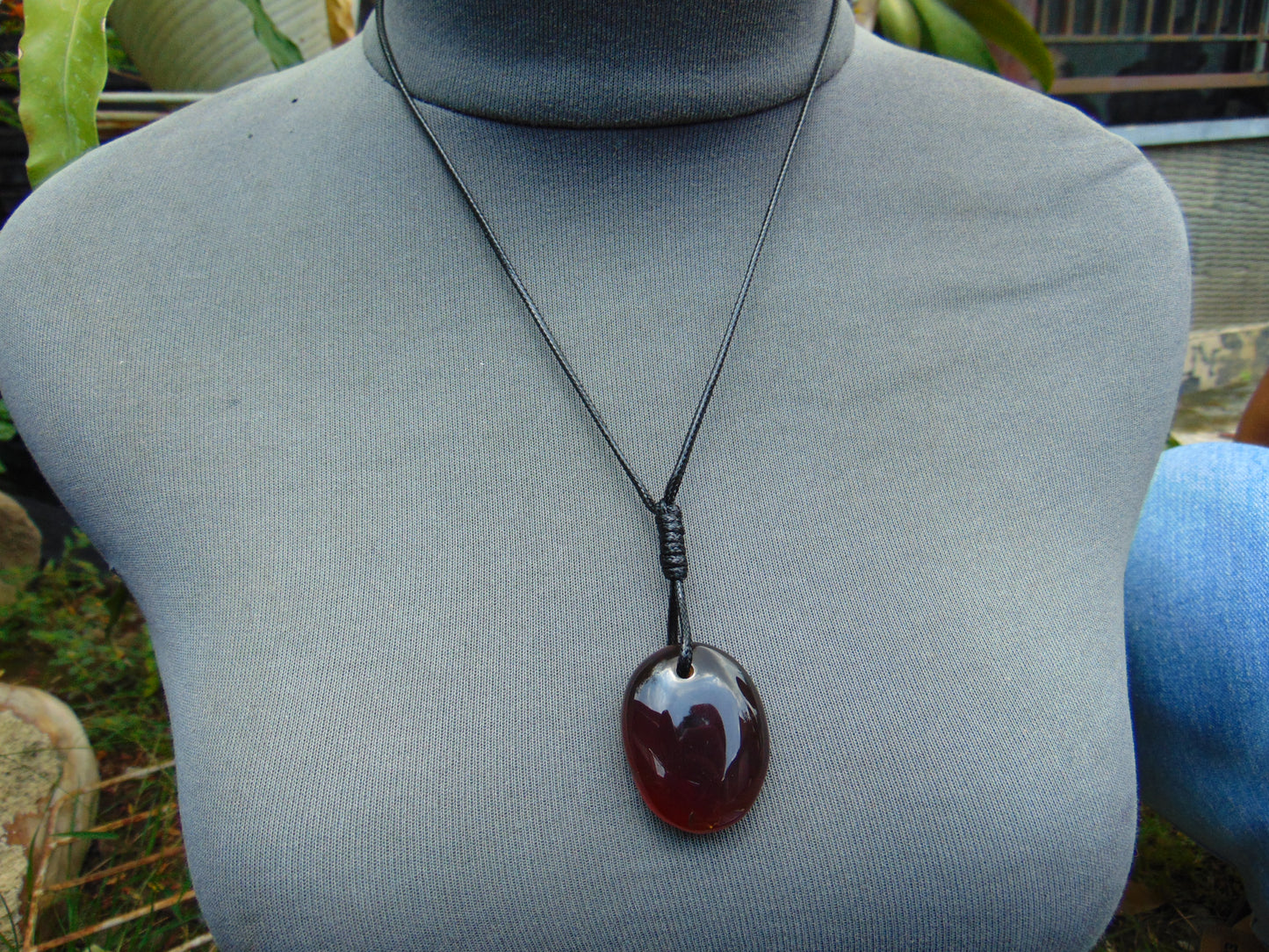 11 gr Pendant Indonesian Blue Amber for Healing PC45