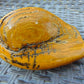 328 gram Polished Indonesia Yellow Fragrance Amber for Healing KM11