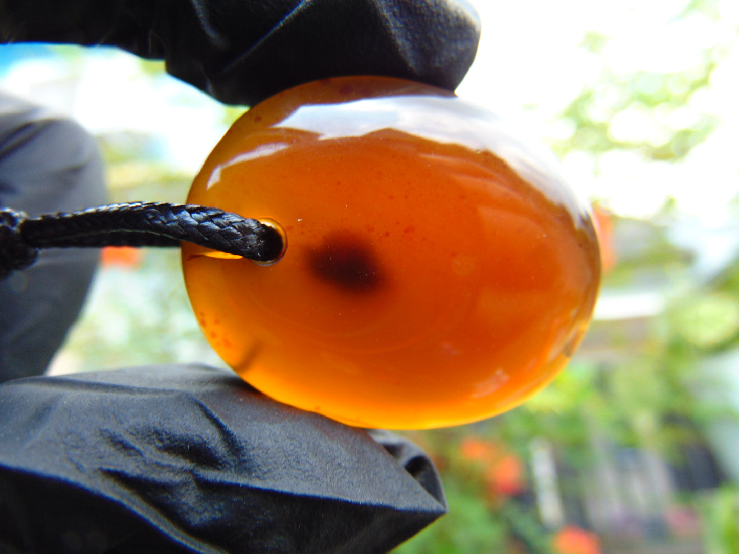 11 gr Pendant Indonesian Blue Amber for Healing PC45