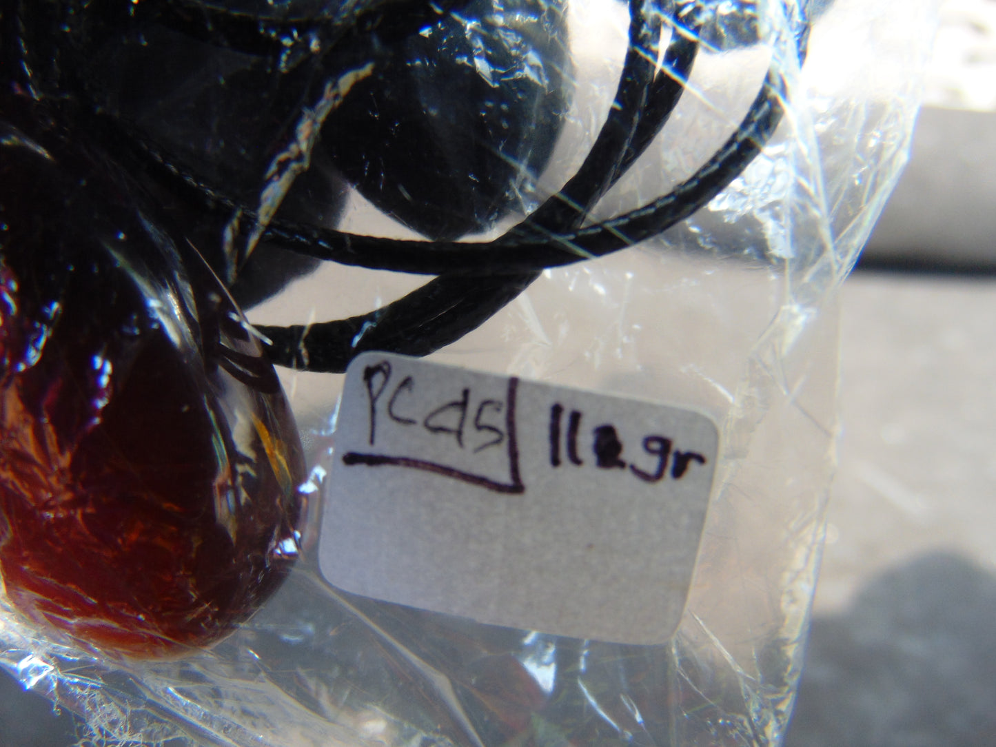 11 gr Pendant Indonesian Blue Amber for Healing PC45