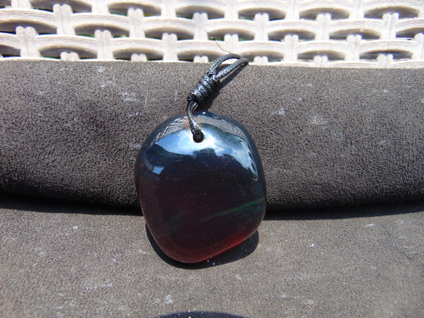 28 gr Pendant Indonesian Blue Amber for Healing A202