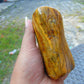 329 gram Polished Indonesia Yellow Fragrance Amber for Healing KM5