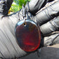 28 gr Pendant Indonesian Blue Amber for Healing A202