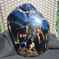 3472 gr Full Polished 25x20x8 cm Indonesia Black Amber for Healing BPR12