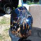 3472 gr Full Polished 25x20x8 cm Indonesia Black Amber for Healing BPR12