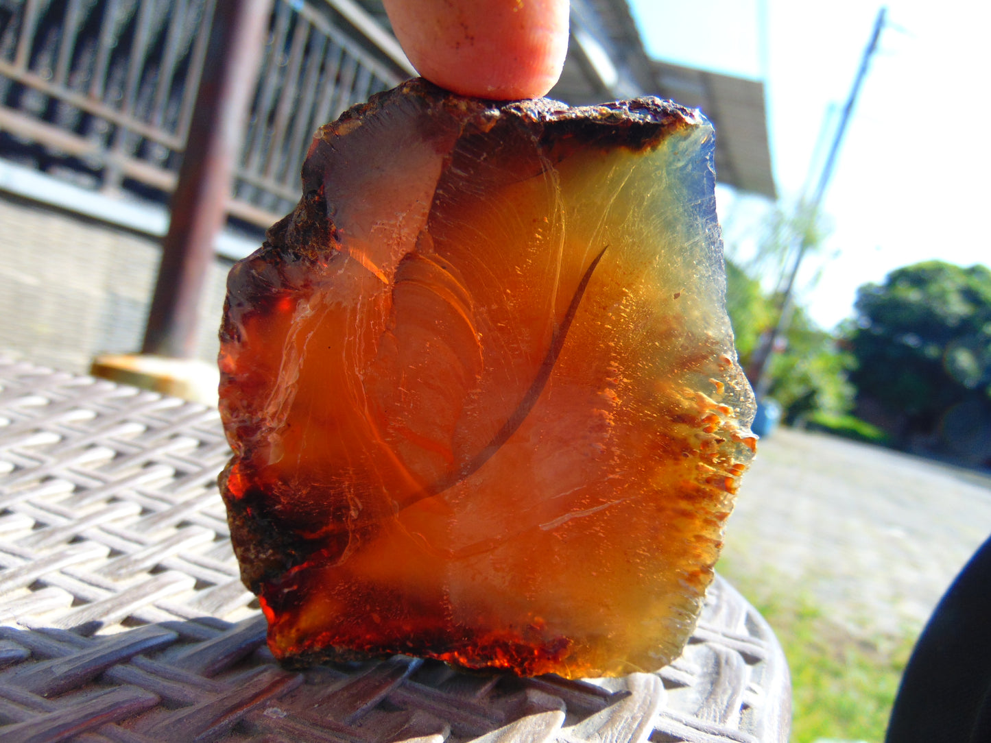 104 gram Rough Raw Indonesian Blue Amber for Healing RBM28