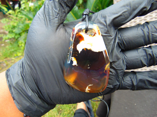 25 gr Pendant Indonesian Amber for Healing PDA531