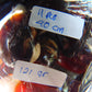 121 gr 11 beads Big Necklace Indonesian Red Purple blue Amber for Healing