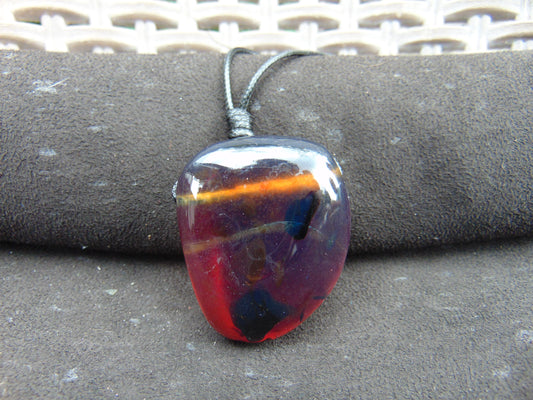 32 gr Pendant Indonesian Blue Amber for Healing 25AG2