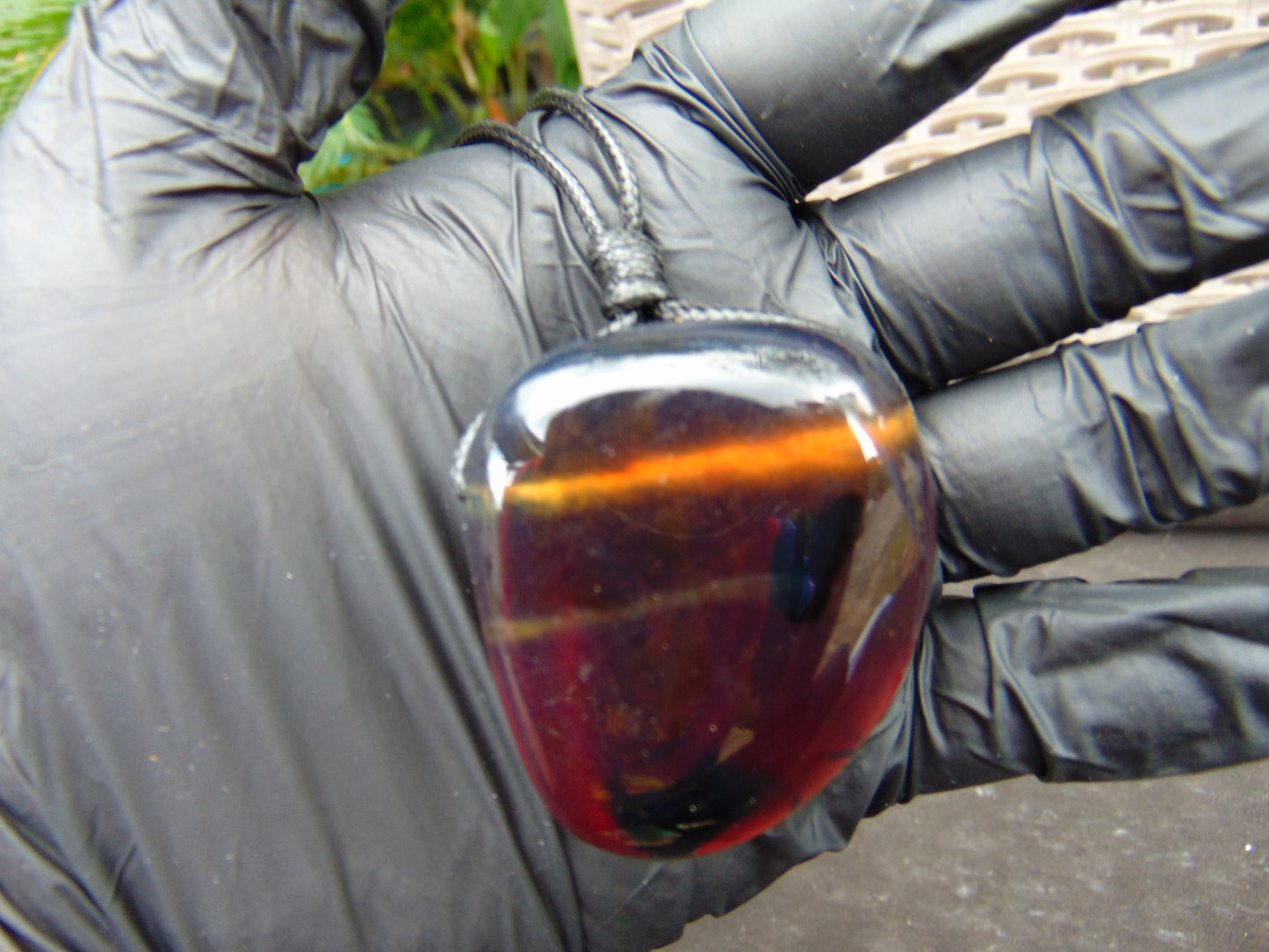 32 gr Pendant Indonesian Blue Amber for Healing 25AG2