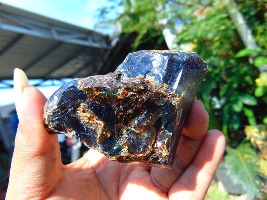 62 gram Rough Raw Indonesian Blue Amber for Healing RBM23