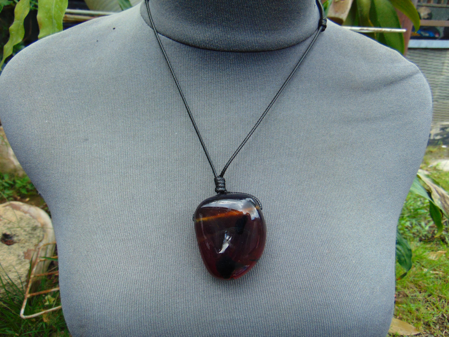 32 gr Pendant Indonesian Blue Amber for Healing 25AG2