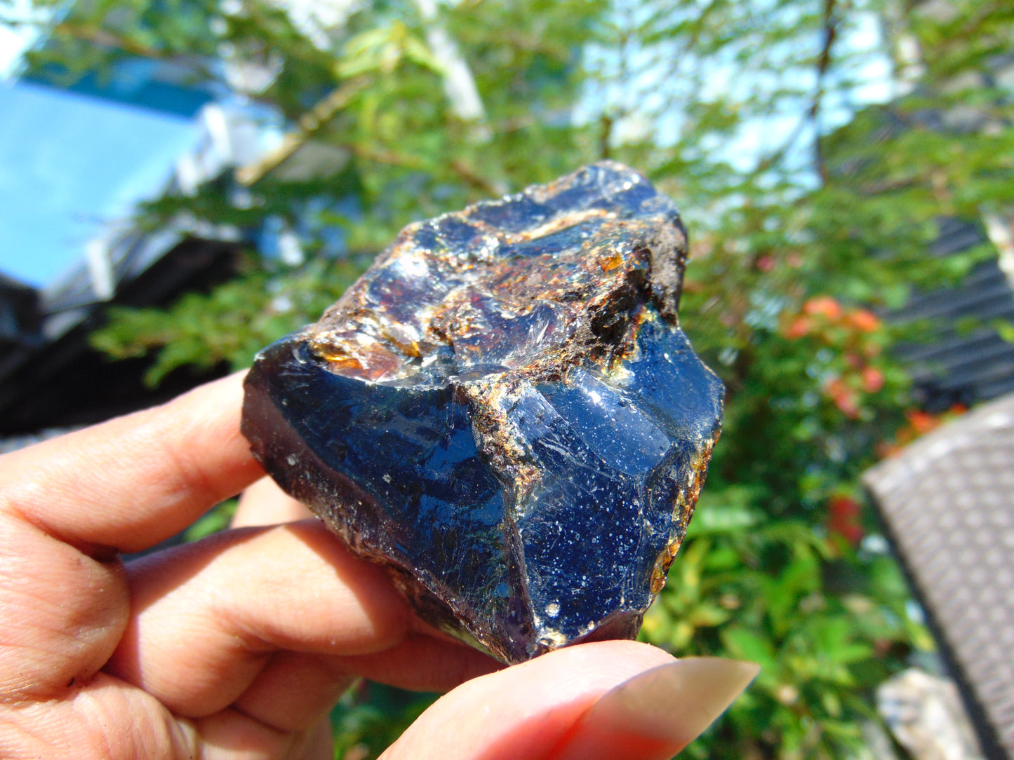 62 gram Rough Raw Indonesian Blue Amber for Healing RBM23