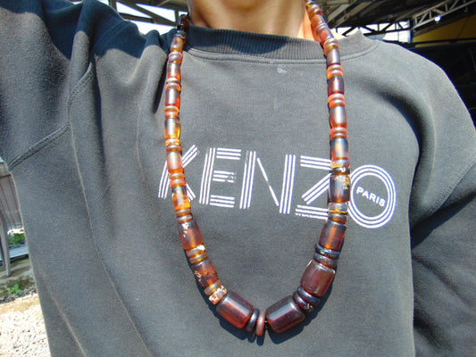 90 gram Small Beads Combination Necklace Indonesian Amber for Healing NK19