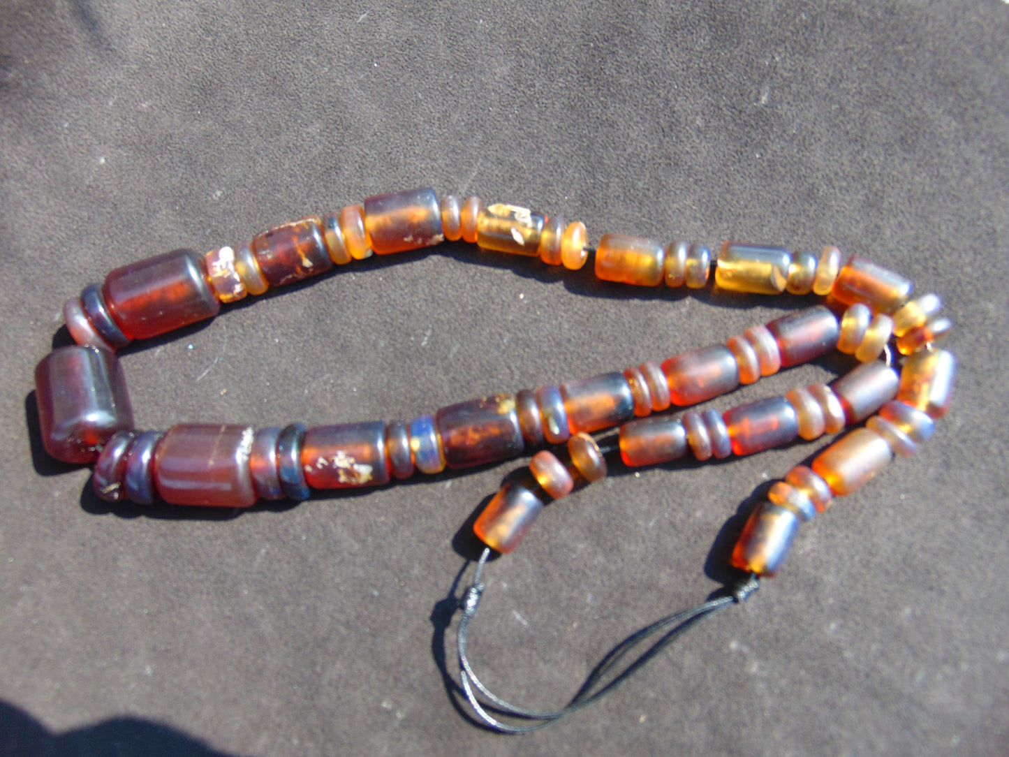 90 gram Small Beads Combination Necklace Indonesian Amber for Healing NK19