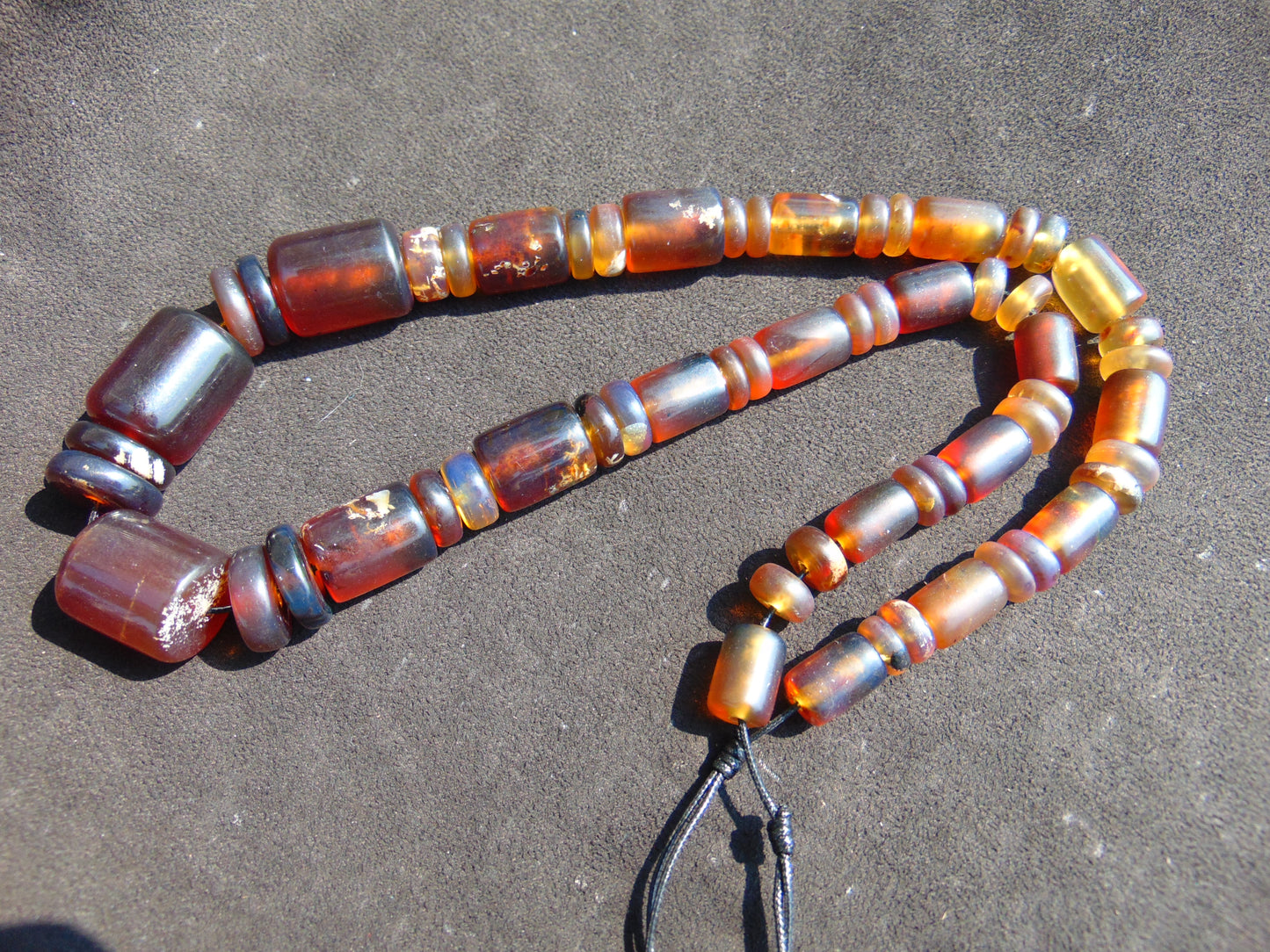 90 gram Small Beads Combination Necklace Indonesian Amber for Healing NK19