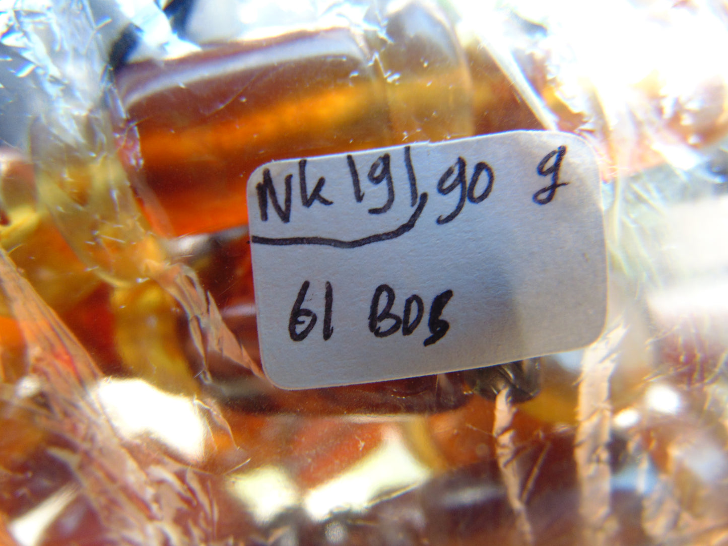 90 gram Small Beads Combination Necklace Indonesian Amber for Healing NK19