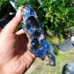 190 gram Rough Raw Indonesian Blue Amber for Healing RBM69