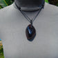 27 gr Pendant 50x34x32 mm Indonesian Blue Amber for Healing PEA106