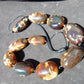 111 gram Small Beads Combination Necklace Indonesian Amber for Healing